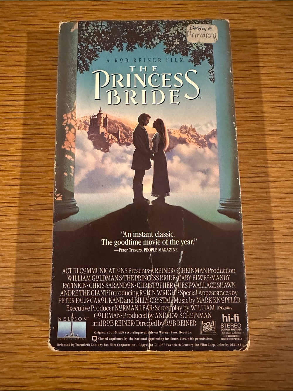 ⭐️ The Princess Bride 1987 VHS Vintage Tape